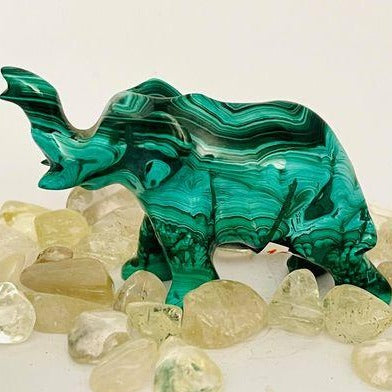 Malachite Elephant #49