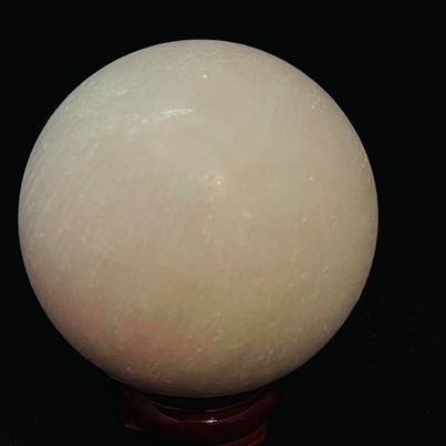 Pink Aragonite Sphere #167