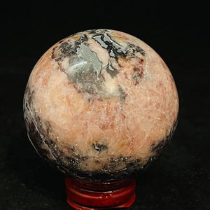 Pink Tourmaline Sphere #16