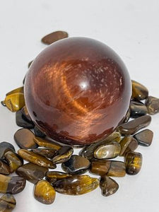 Red Tiger's Eye Sphere #171