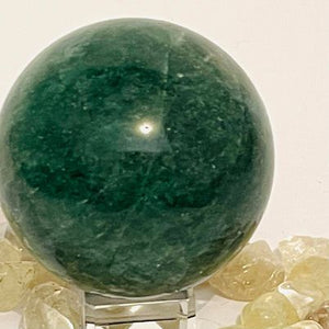 Green Strawberry Quartz Sphere #173