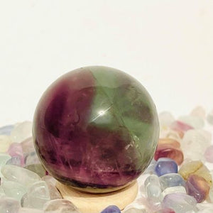 Rainbow Fluorite Sphere #175