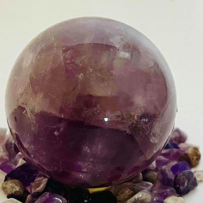 Amethyst Sphere #184