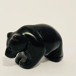 Black Obsidian Polar Bear #185