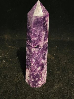 Lepidolite Point P.I #187