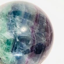 Load image into Gallery viewer, Rainbow Fluorite Sphere # 189
