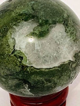 Load image into Gallery viewer, Moss Agate Sphere # 198
