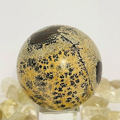 Picture Jasper Sphere #19