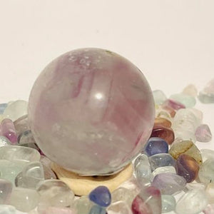 Rainbow Fluorite Sphere #1