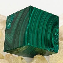 Load image into Gallery viewer, Malachite Cube # 2
