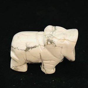 Howlite Hippo #200