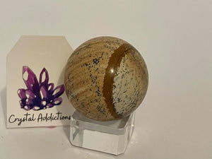 Picture Jasper Sphere #21