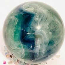 Load image into Gallery viewer, Rainbow Fluorite Sphere #23
