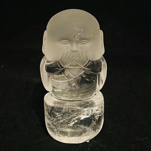 Clear Quartz Buddha Super AAA Grade #23