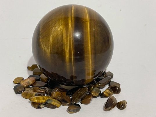 Tiger's Eye Sphere #24