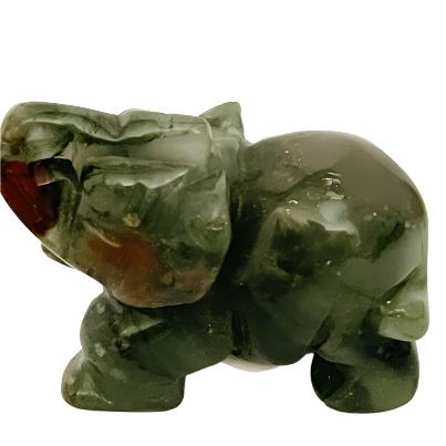 African Bloodstone Elephant #27