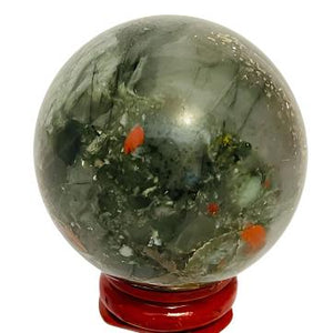 African Bloodstone Sphere #27