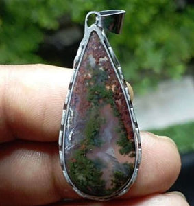 Moss Agate Pendant #39