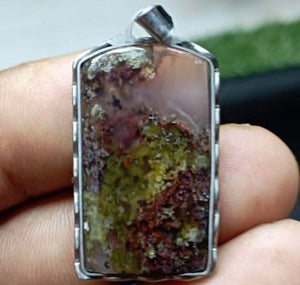 Moss Agate Pendant #151