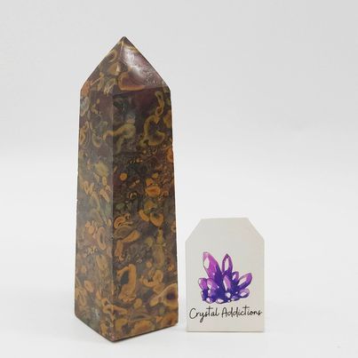 Bamboo Leaf Jasper Point #92