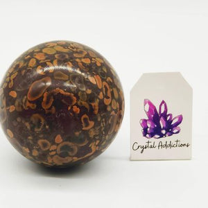 Calligraphy Jasper Sphere #160