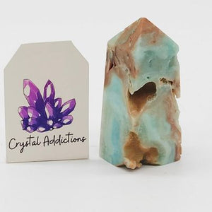 Blue Aragonite Point #195