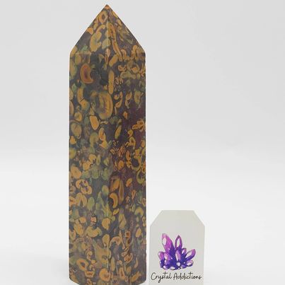 Bamboo Leaf Jasper Point #50