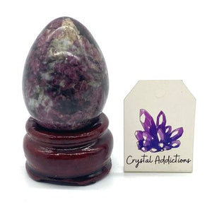 Pink Tourmaline Egg # 52