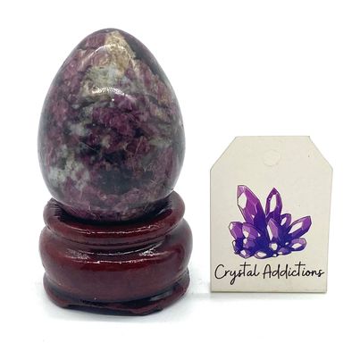 Pink Tourmaline Egg # 52