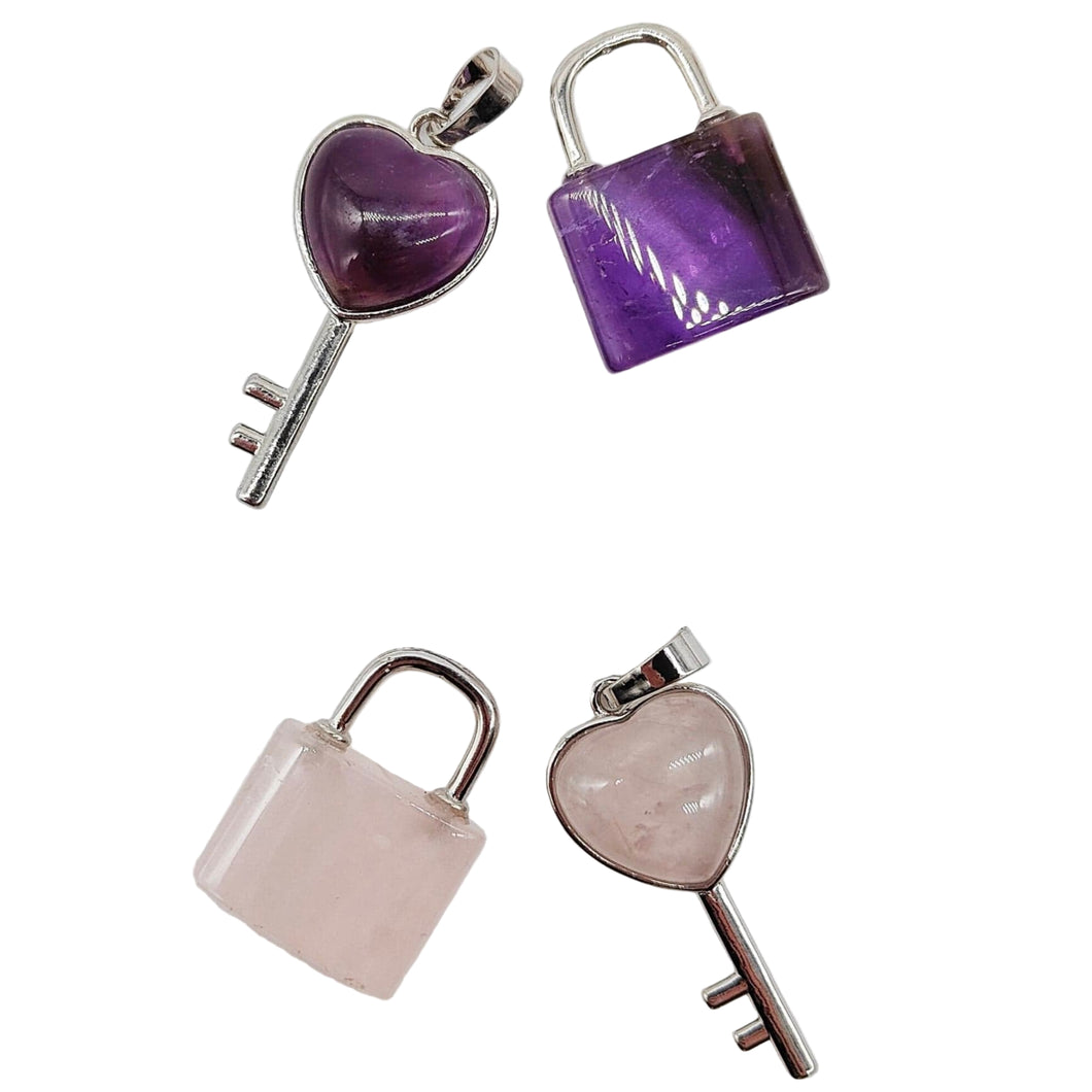 LISA MILES - Crystal Lock & Keys
