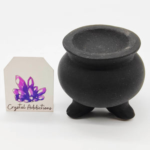 Black Obsidian Cauldron # 76