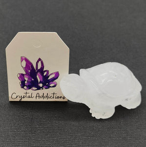 Clear Quartz Turtle # 13