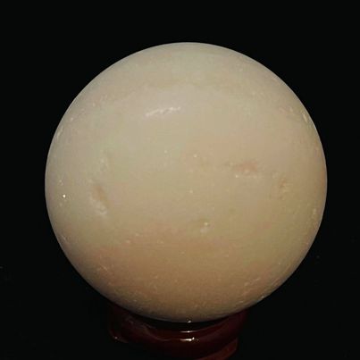 Pink Aragonite Sphere #34