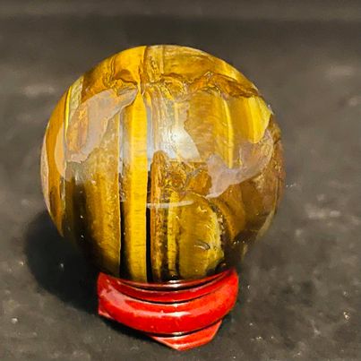 Tiger's Eye Sphere #34