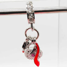 Load image into Gallery viewer, Pandora Inspired Charms - Silver Red
