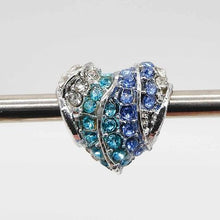 Load image into Gallery viewer, Pandora Inspired Charms - Silver Aqua
