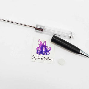 Beadable Crystal Chip Pens