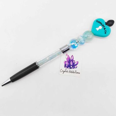 Beadable Crystal Chip Pens