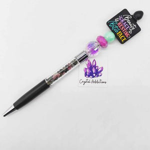 Beadable Crystal Chip Pens