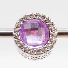 Load image into Gallery viewer, Pandora Inspired Charms - Silver Purple
