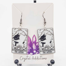 Load image into Gallery viewer, Tarot Cat Earrings
