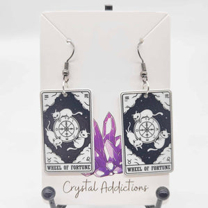 Tarot Cat Earrings