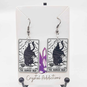 Tarot Cat Earrings