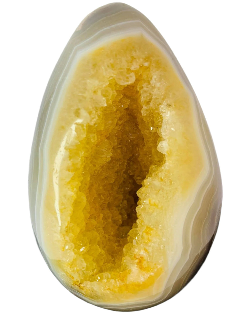 Agate Druzy Egg # 40