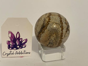 Picture Jasper Sphere #42