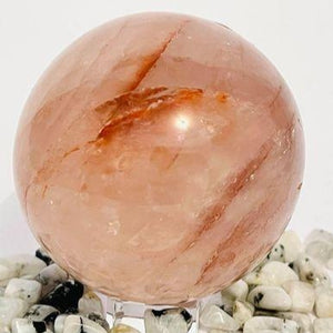 Fire Quartz Sphere # 43