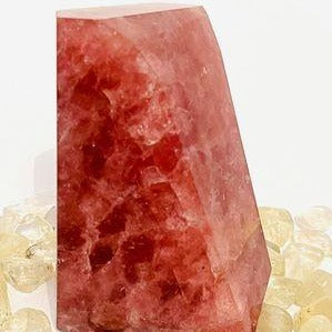 Strawberry Quartz Freeform #4