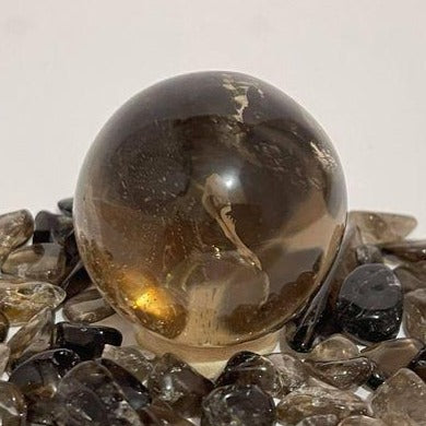 Smoky Quartz Sphere # 53