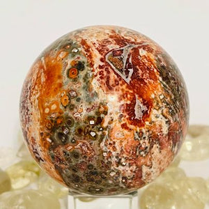 Leopard Skin Jasper Sphere #54