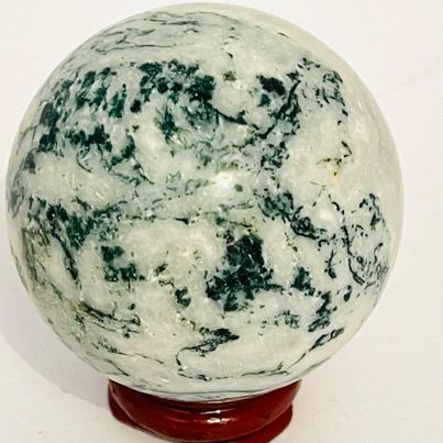 Moss Agate Sphere #69